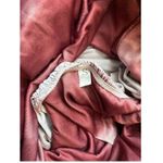 Strapless Coral White Sangria Tie Dye Ombre Print Stretch Maxi Dress Size Small Photo 10