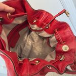Michael Kors red tassel handbag and crossbody strap Photo 9