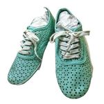 Aeropostale Women's Size 7 Mint Green Canvas Casual Sneakers/Shoes D200 Photo 0