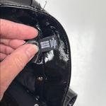 VERO MODA  Glossy black high rise straight leg patent pleather pants Photo 7