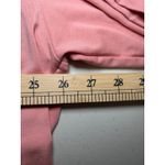 Athleta Elemental Long Sleeve Conch Pink Top XL Pleated Flowy Athleisure Photo 7