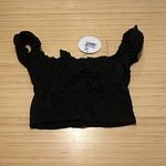 Princess Polly NWT ELOUISE CROP TOP BLACK Photo 7