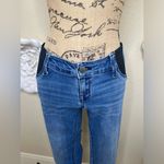 Isabel Maternity Low Rise Light Blue Denim Under Belly Skinny Jeans Size 4 Photo 2