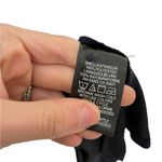 Nic+Zoe  Black Textured 3 D Polka Dot Shift Dress Medium Photo 3