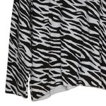 Charter Club Woman Zebra Print Button Front Cardigan Women's 3X Photo 5