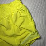 Lululemon Women's  Yellow Hotty Hot Athletic Shorts Photo 4