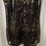 Charlotte Russe  Black and Gold Sequin Mini Dress Photo 1