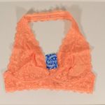 Free People NWT  Galloon Halter Bralette in Orange Photo 5