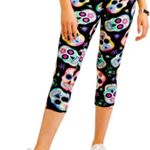 No Boundaries No Boundries Halloween Skull Leggings 7 juniors/small ladies Photo 5