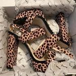 Qupid Leopard Print Heels Photo 0