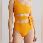 Maaji Sunset Cutout Reversible One-Piece Swimsuit, size Large, $176 Photo 13