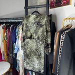 BOSS Orange Dailetta Sequin Long Sleeve Cocktail Dress Green Size XL Photo 9