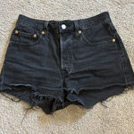 Levi's Black 501 Levi’s Denim Shorts Photo 0