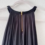 A.L.C. Black Gray Draped Halter Neck Shift Mini Dress Elegant Party Dress Size M Size M Photo 6