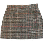 Plaid Mini Skirt Multiple Size L Photo 0