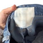 Mother Denim High Waisted Hiker Hover Straight Leg in Slay It With Flowers 25 Blue Photo 8