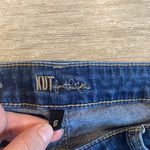 Kut From The Kloth Low Rise Straight Leg Jeans Size 6 Medium Wash Photo 2