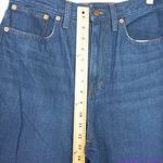 Madewell NEW ‎ Baggy Straight Jeans in Dark Worn Indigo Wash, 28 Photo 7