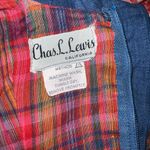 Darling Vintage 1970s Chas L Lewis California Denim Maxi Dress! Blue Size M Photo 6