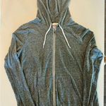Mossimo gray lightweight zip up hooded jacket size Large Photo 0