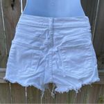 0² Denim O2 Denim white distressed frayed shorts Photo 2