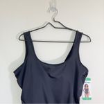 Lands' End Lands’ End Black Modest 1 Piece Swimsuit XL NWT Photo 2