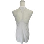 Athleta White Racerback Tank Top Size Small Athletic Workout Yoga Running Photo 4
