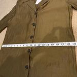 ZARA Collared Long Sleeve Button Down Shirt Dress, NWT, Sz XS. Photo 4