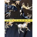 She & Sky Equestrian Horse Shirt country Women Sz large Black Button Down  Photo 11