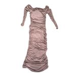 Caroline Constas Strapless Tara Dress in Brown, Size M Brown Size M Photo 3