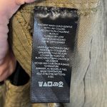 Anthropologie Pilcro Flutter-Sleeve Button Down Tunic Mini Dress Military XS Photo 11