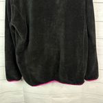 Breast Cancer Awareness Fleece Zip Up Sweater Jacket Womens size 2X Pink Ribbon Black Photo 6