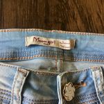 Moon Girl Long Denim Shorts Blue Size 26 Photo 3