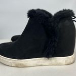 Torrid Faux Suede Fur Trim Sneaker Wedge Black
Ankle Booties 8WW Photo 3