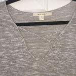 Miami  Gray Cross Front Sweater Size S Photo 3