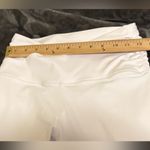 Ododos Leggings Women’s Size Small White Cross Waist Photo 3