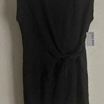 Nine West NWT Women’s Dress, Black Tie knot Waist Size Medium M Short Length Photo 0