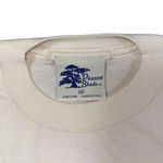 Vintage Pleasant Shade Special Mom Embroidered Floral Cream Shirt Large 90s USA Blue Photo 4