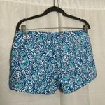 Lilly Pulitzer Blue 100% Cotton Adie Chasing Fish Printed Shorts Size 2 Photo 1