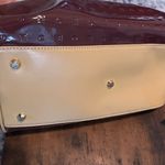 Arcadia Burgundy and Tan Satchel Set Brown Photo 12