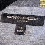 Banana Republic Slim Fit Buffalo Plaid Button Down Flannel Shirt Photo 3