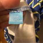 J. McLaughlin Athletic Polo Dress Size Medium Blue and Yellow Photo 2