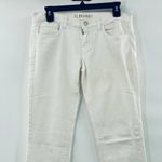 J Brand Mid Rise The Pencil Leg White Jeans Ankle Cut #1587 Size 28 Photo 4