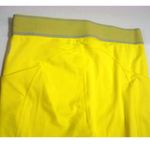 Free People New Womens Movement L Yellow Neon Endurance Leggings Pockets Yoga Ru Photo 6