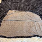 Gap Long Maxi Casual Dress Woman’s Size XL Geometric Diamond Print Navy Blue Photo 9