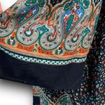 Anthropologie Anthro Hazel Boho Floral Vneck Dress 3/4 Bell Sleeve Lightweight Relaxed Medium Photo 4