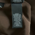 Ralph Lauren Black Label Brown Tweed Suede Cap Sleeve Sheath Midi Dress Size 12 Photo 7