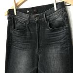 3x1  Shelter Crop Jeans size 27 Black High Rise Fringe Hem Photo 3