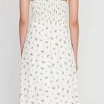 Faithfull the Brand Faithful The Brand Mauve midi Dress Carrie white Floral Print Size 8 Photo 2