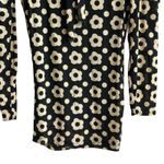 Paco Rabanne VTG Y2K floral shiffon lace shoulders top Grunge Whimsigoth L Size L Photo 6